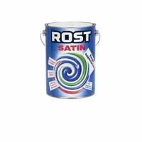 Vopsea alchidica pentru lemn/metal, Rost Satin, pentru interior/exterior, 4L, gri Z-TOOLS / EXT10069 Engros