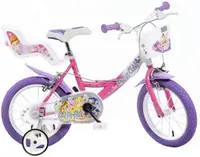 Bicicletă pentru copii WINX 16" cu accesorii