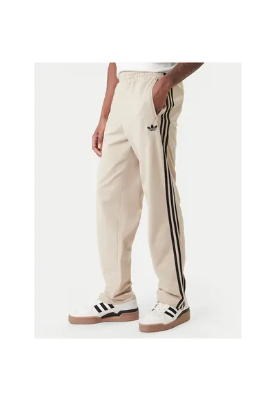 Pantaloni sport barbati - bej - material sinteticfwer - Bej