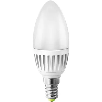 Bec cu Led-uri, ALED C37 5W E14 6500K, LUMINECO