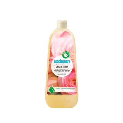 Sapun lichid cu trandafir si masline ecologic 1l Sodasan