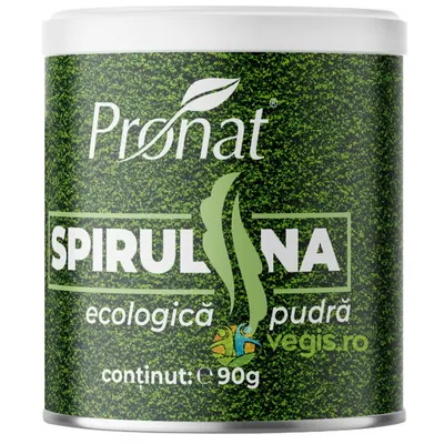 Spirulina Pulbere Ecologica/Bio 90g