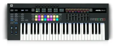 MIDI controler Novation - 49SL MKIII, negru