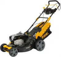Mașină de tuns iarba pe benzină Denzel - GLD-520SP-BS, 7 nivele, 60 l, 161 cm3