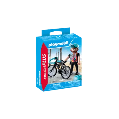 Playmobil-Figurina Ciclistul Paul