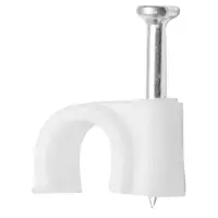 Set Clips, Cablu cu Cui, 7 mm, 100 Piese, Z-tools