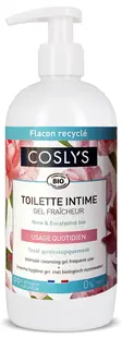 Gel intim bio utilizare frecventa cu trandafir si eucalipt, 500ml, Coslys