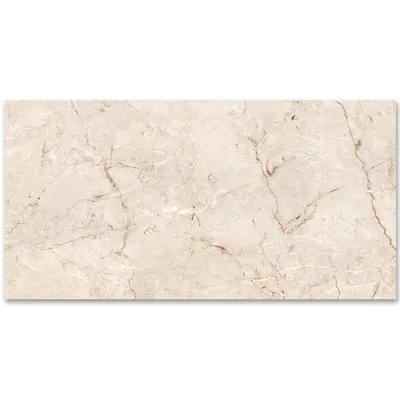 Gresie exterior / interior portelanata Saran Collins Crema 120 x 240 cm lucioasa rectificata tip marmura