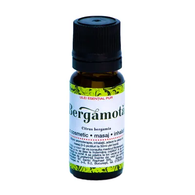 Ulei esential de bergamota, 10ml, Steaua Divina