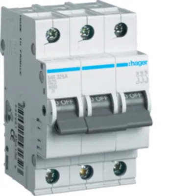 Disjunctor 3P, 25A, 6kA, B, 3M