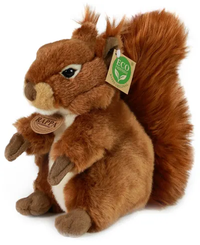 Jucărie de pluș Rappa Eco Friends - Veveriță, 21 cm