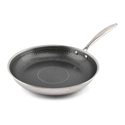 Tigaie cu suprafață antiaderentă din oțel inoxidabil ø 29,5 cm Fusion – BonBistro