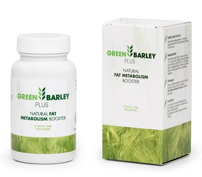 NuviaLab Green Barley Plus - capsule pentru pierderea in greutate - 60 cps