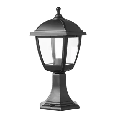 Stalp de Iluminat Paul 1xe27 Negru H426 Ip44