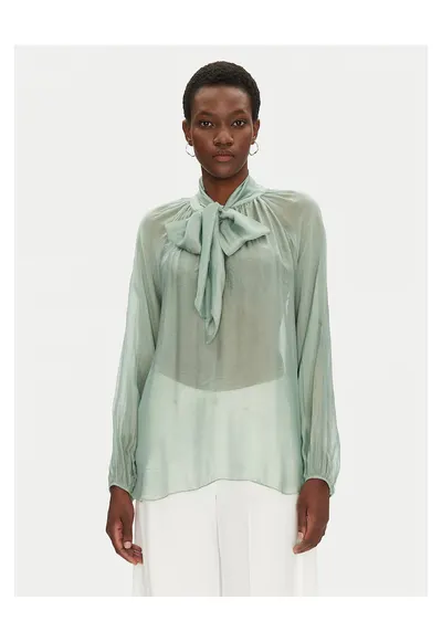 Bluza dama - verde - material subtire
