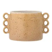 Ghiveci decorativ din gresie pictată manual ø 15 cm Souri – Bloomingville