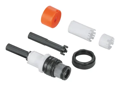 Cartus Grohe 48359000, pentru baterii SmartControl incastrate, buton push, include extensie 14048000