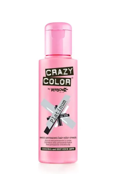 Vopsea semi-permanenta PLATINUM -CRAZY COLOR - no.28 - 100 ml