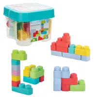 Set de constructie, Dede, Soft Big Blocks, 18 piese
