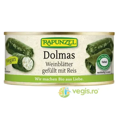 Sarmale Umplute cu Orez in Frunze de Vita Ecologice/Bio 280g
