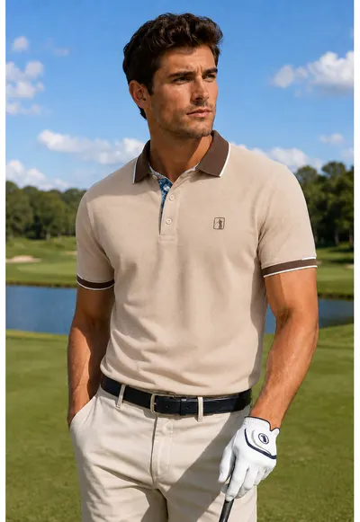 Tricou polo din bumbac