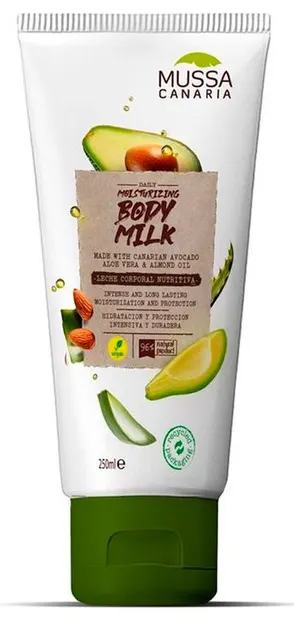 Mussa Canaria Loțiune hidratantă pentru corp cu avocado, 250 ml