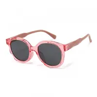 Ochelari De Soare Copii Techsuit 627, Polarizati, Protectie UV, Roz Piersica