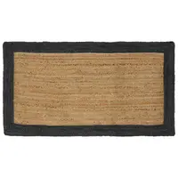 vidaXL Covor de zonă Gri închis 80 x 150 cm Iută