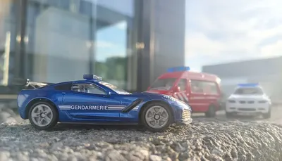 Jucarie - Chevrolet Corvette ZR1 Gendarmerie