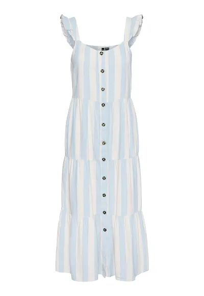 Rochie de vara dama 10322614 - In/Viscoza - Albastru deschis