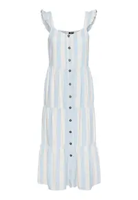 Rochie de vara dama 10322614 - In/Viscoza - Albastru deschis