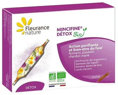 Mincifine Formula detox, 10 fiole, Fleurance Nature