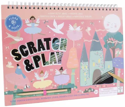 Carte Floss and Rock Scratchart - Balerine