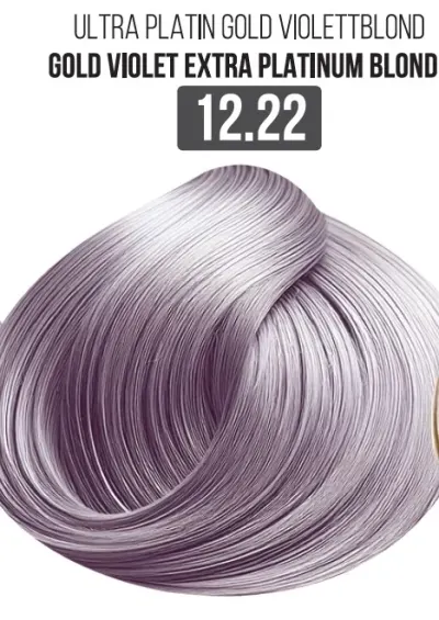 Vopsea Profesionala Cu Amoniac Redus EVOQUE Milk Therapy 100 ml - 12.22 Violet Extra Platinum Blonde - Cu Tehnologie Lipid Micro Emulsion