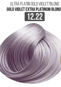 Vopsea Profesionala Cu Amoniac Redus EVOQUE Milk Therapy 100 ml - 12.22 Violet Extra Platinum Blonde - Cu Tehnologie Lipid Micro Emulsion