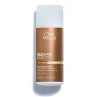 Sampon hidratant pentru par uscat si lipsit de stralucire cu Squalane & Omega 9 Ultimate Smooth, 50ml, Wella Professionals