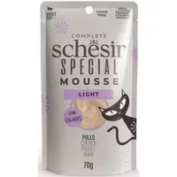 Hrana umeda pisici, Schesir Special Light Cat Pui, 70 g