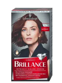 Schwarzkopf Vopsea de par Brillance Nr:874 Samtbraun