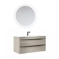 Set mobilier baie Orka Vento suspendat 3 piese Glasgow 100 cm
