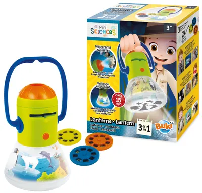 Set Mini stiinta Buki Sciences - Lanterna 3 in 1