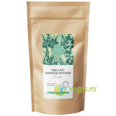 Gel de Dus Pudra Sensitive Refill Ecologic/Bio 250g