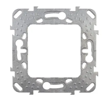 Placa suport 2 module zamac Unica