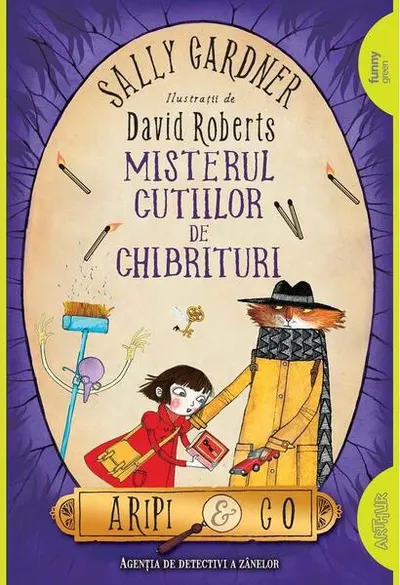 Misterul cutiilor de chibrituri. Aripi & Co (Vol. 4) - Paperback brosat - Sally Gardner