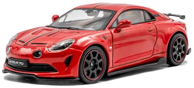 Model de colecție SOLIDO Moderne: Automobile - Renault Alpine A110 Radicale 70 Coupe, Red, 2024