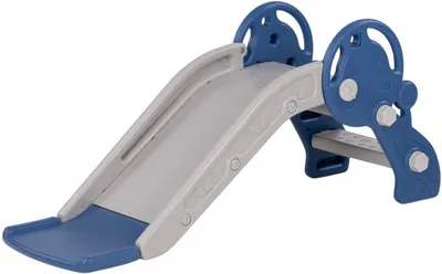 Tobogan pentru copii Chipolino - Copac, 116 cm, albastru