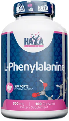 L-Phenylalanine, 500 mg, 100 capsule, Haya Labs