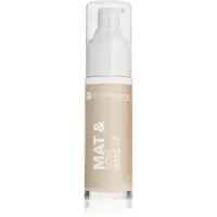 Bell Hypoallergenic Mat&Soft make-up usor matifiant culoare 02 Natural 30 ml