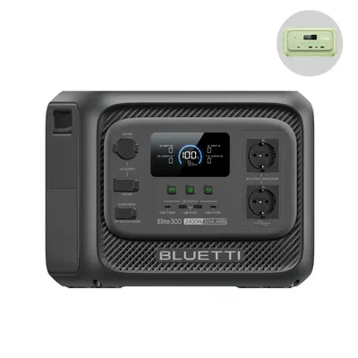 Stație de alimentare Elite300 BLUETTI 3014Wh pentru rulote,camping și alimentare