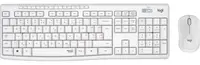 Set mouse și tastatură wireless Logitech - MK295, alb