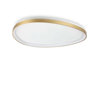 Lampa cu montaj pe tavan Gemini pl d081 on-off Auriu